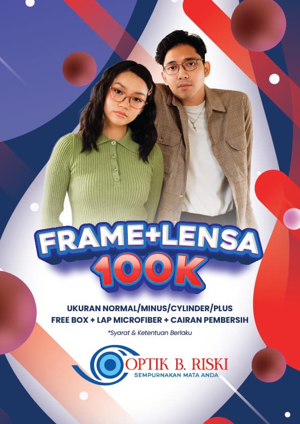 Frame + Lensa Supersin mulai 100K!
